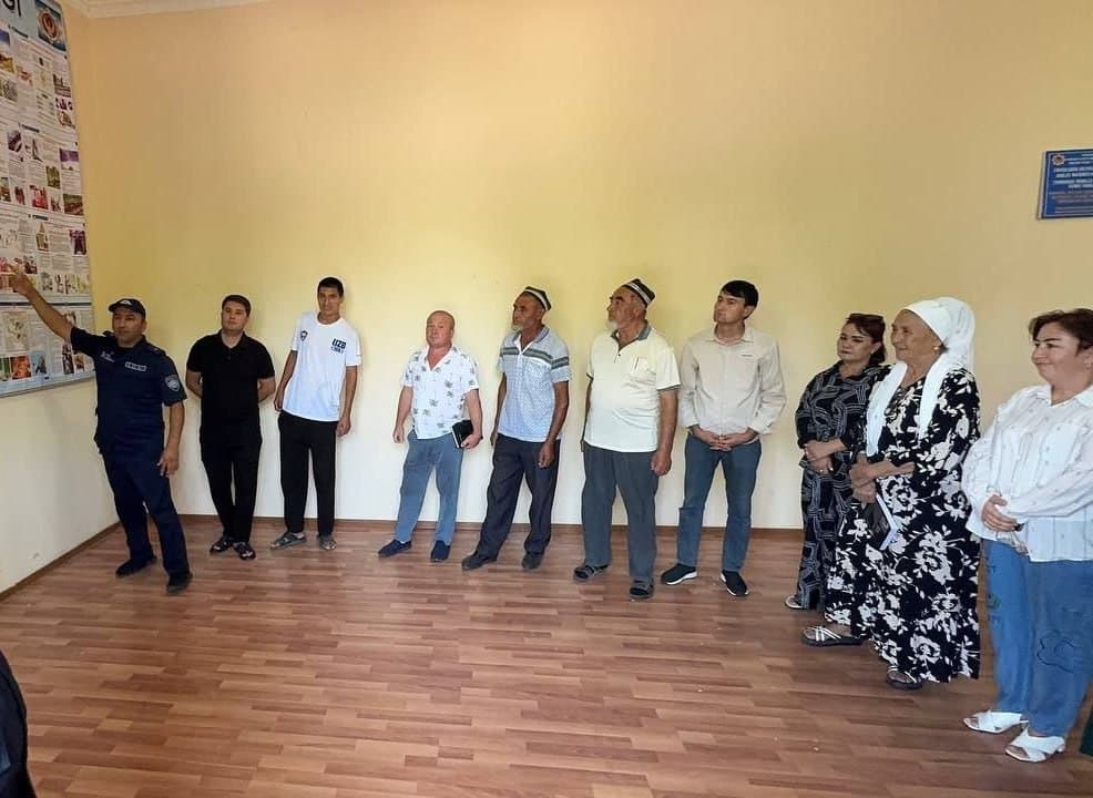 Fire Safety Training Seminar Held in the “Yangi Asr” Mahalla