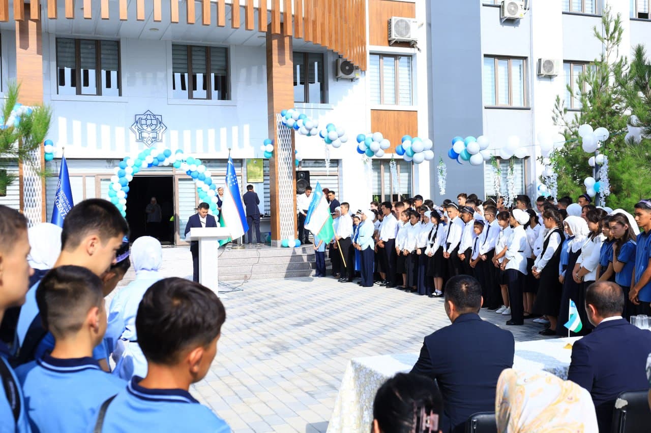 The new academic year began in high spirits