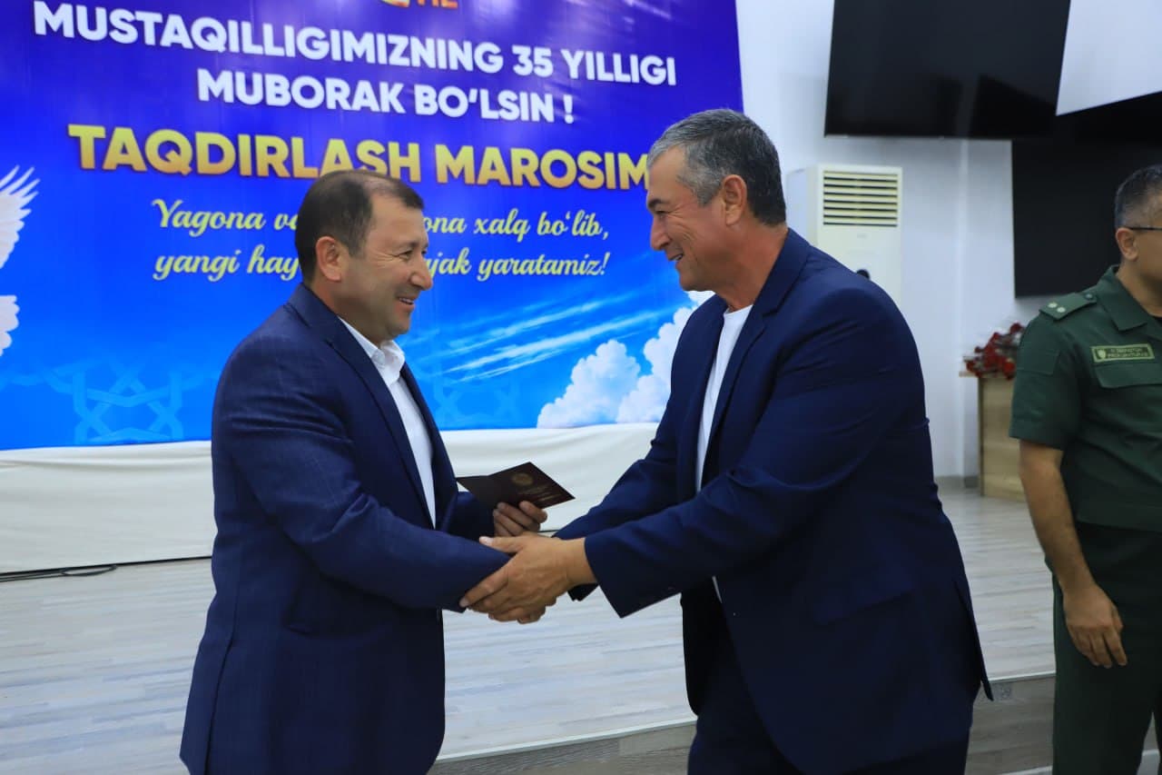 Fergana District Activists Honored with High Recognition