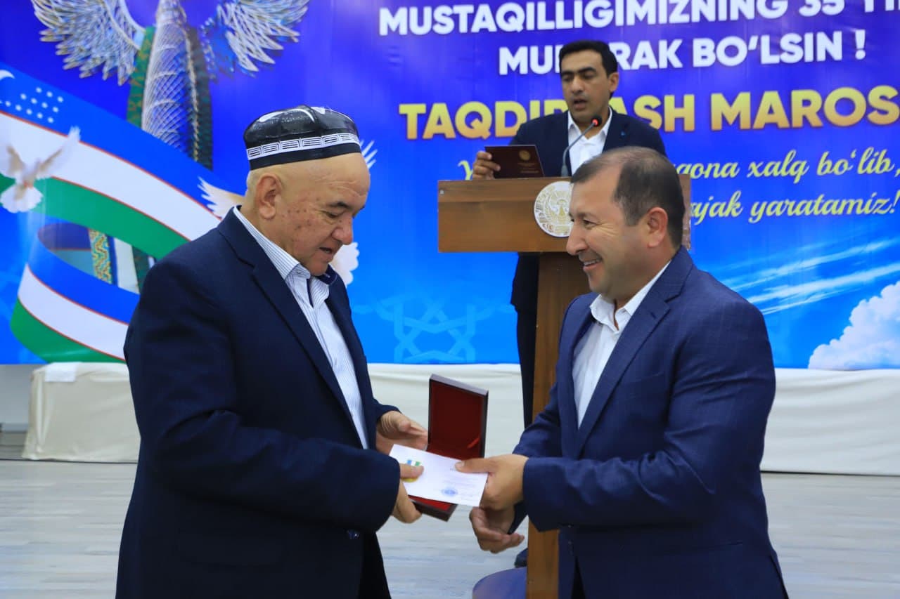 Fergana District Activists Honored with High Recognition