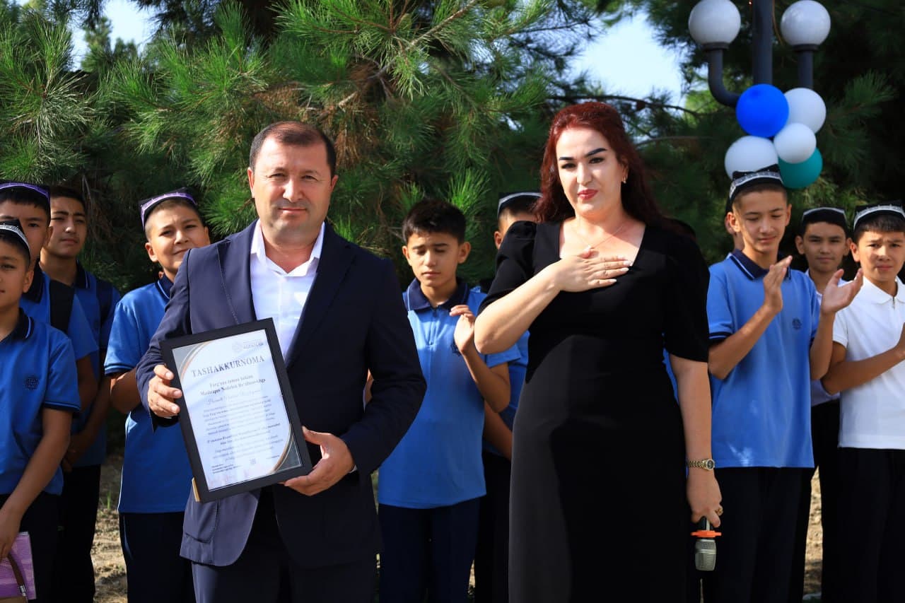 The new academic year began in high spirits