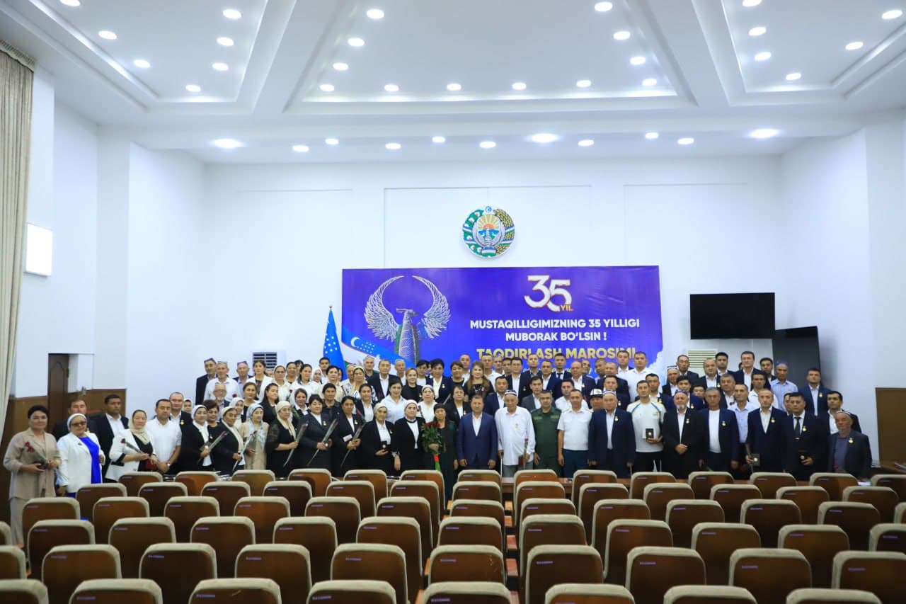 Fergana District Activists Honored with High Recognition