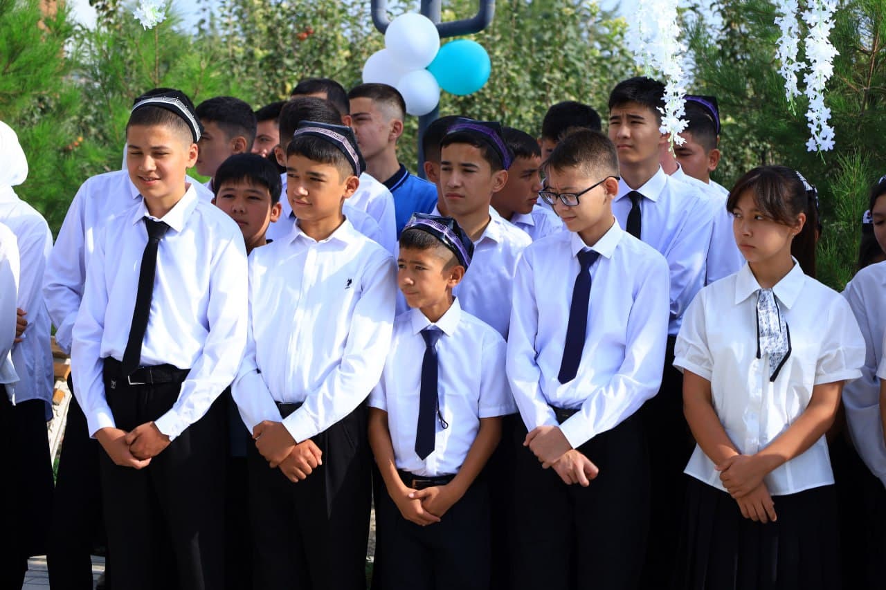 The new academic year began in high spirits