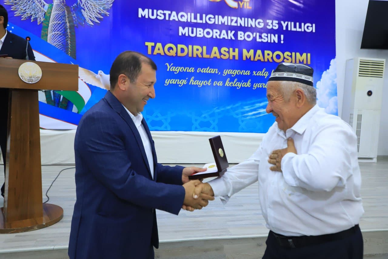 Fergana District Activists Honored with High Recognition