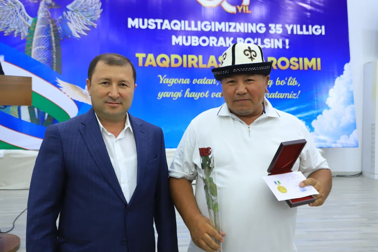 Fergana District Activists Honored with High Recognition