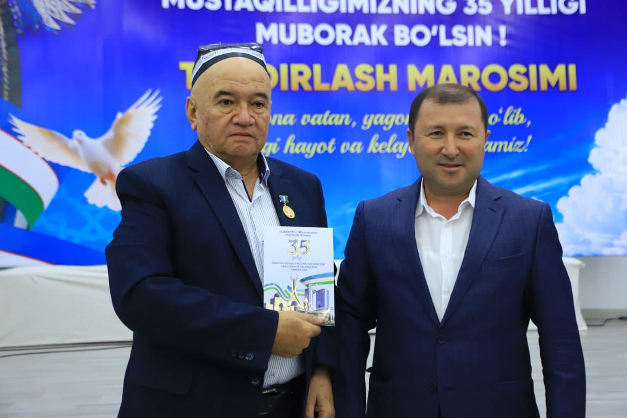 Fergana District Activists Honored with High Recognition