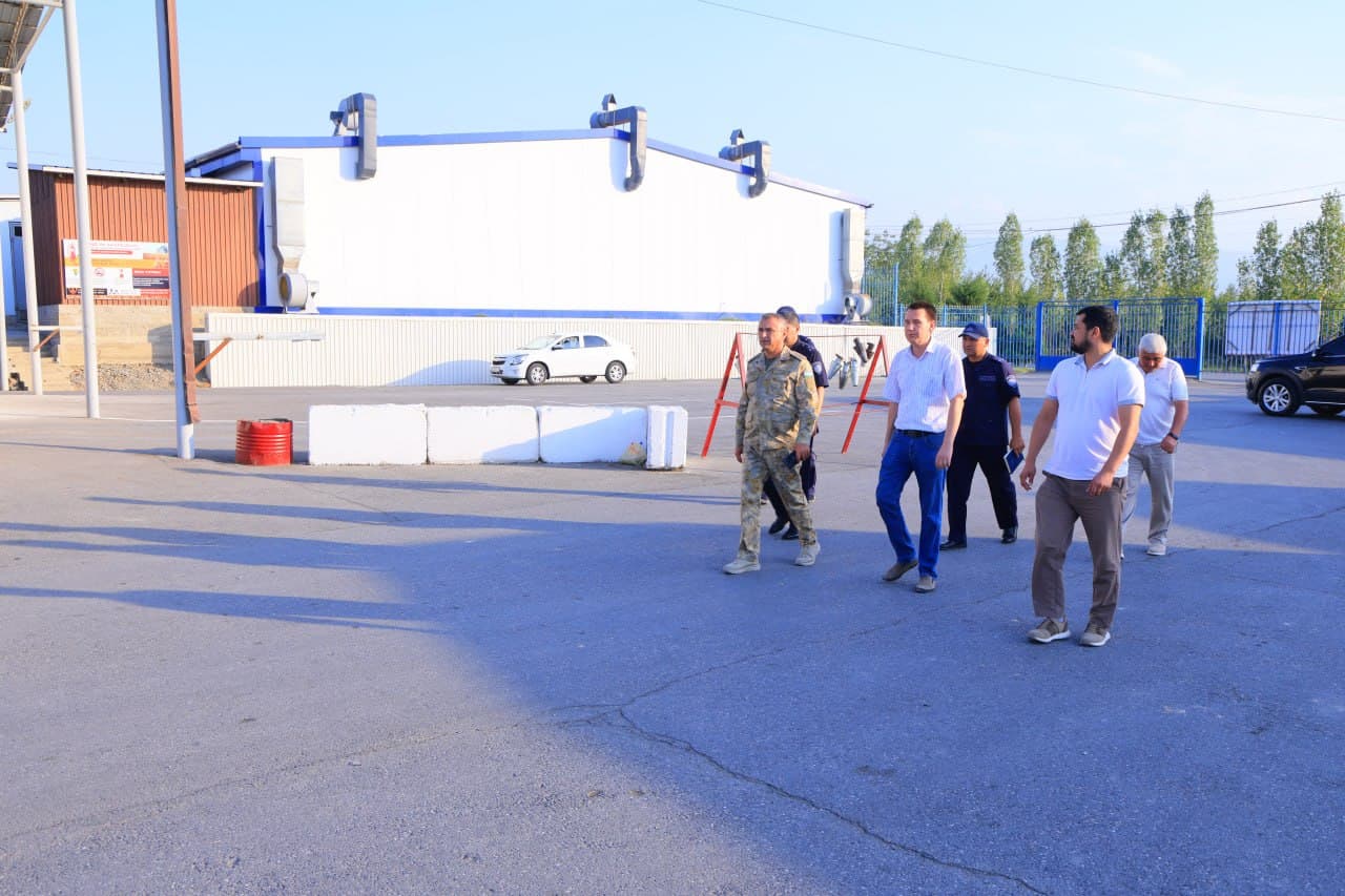 Cotton Collection Point and Production Cluster Inspected