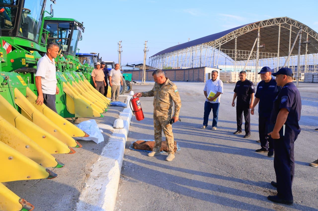 Cotton Collection Point and Production Cluster Inspected