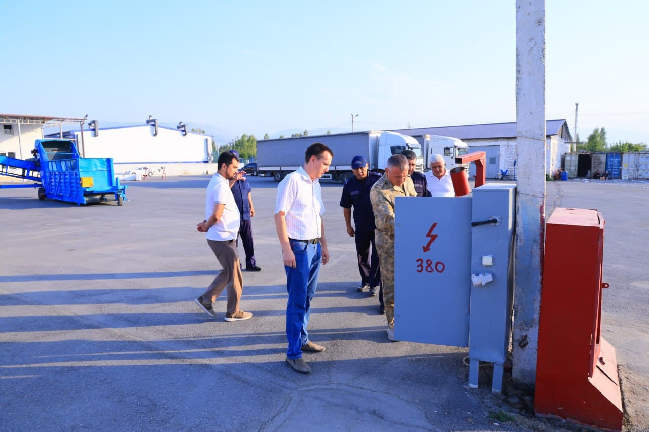 Cotton Collection Point and Production Cluster Inspected