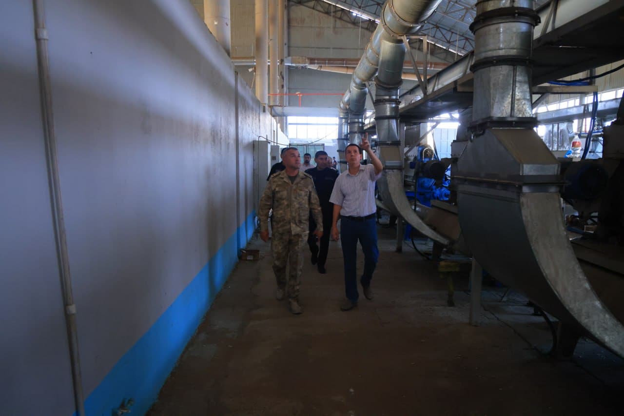 Cotton Collection Point and Production Cluster Inspected