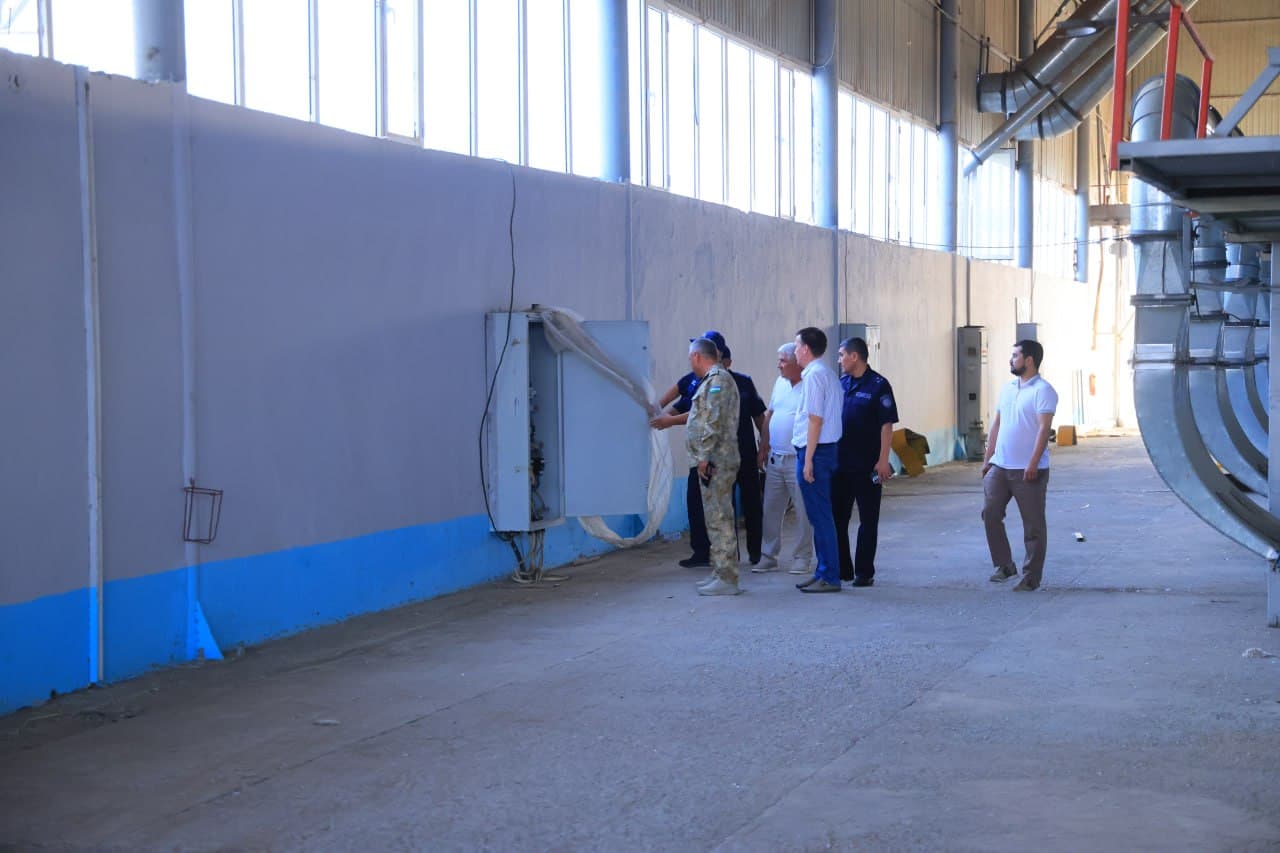 Cotton Collection Point and Production Cluster Inspected