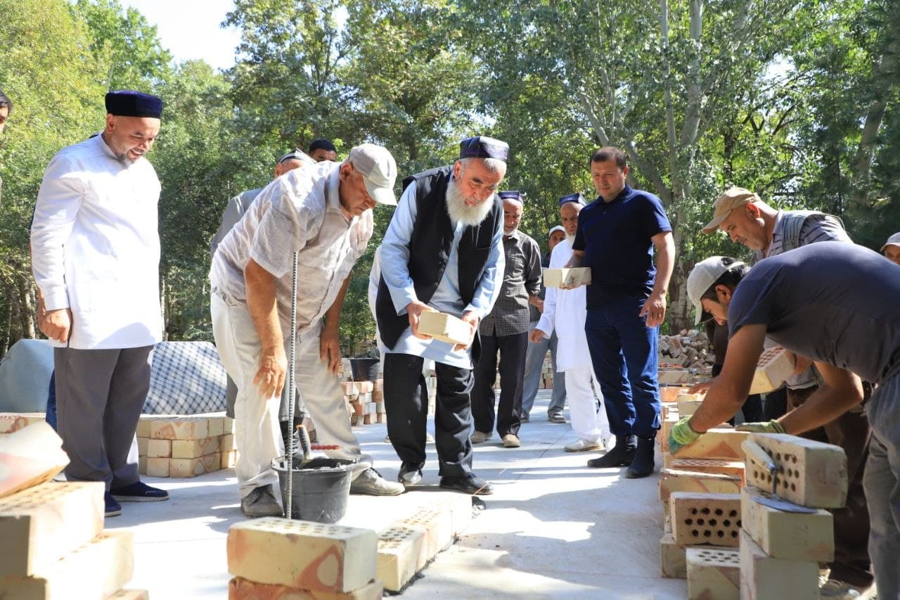 Reconstruction of the “Khoja Ahmad Vale” Mausoleum Has Begun