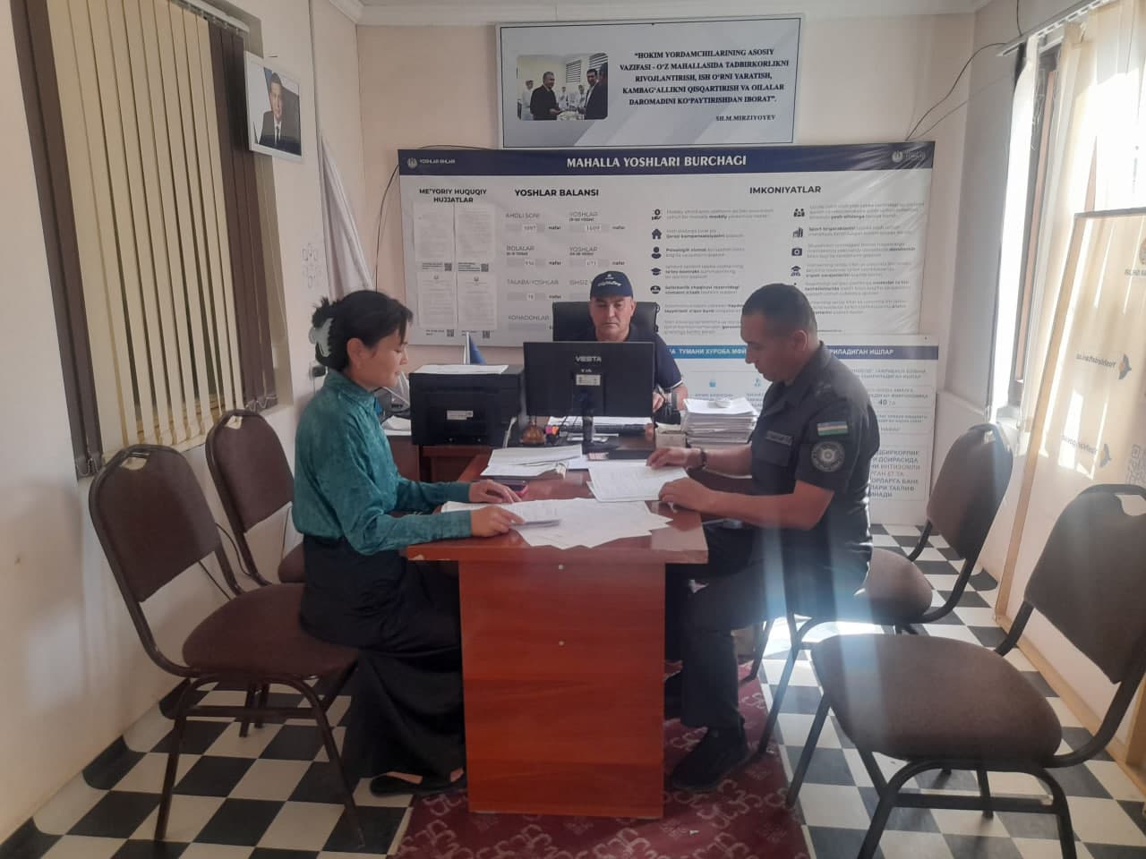 Work to Reduce Poverty Organized in the Mahalla