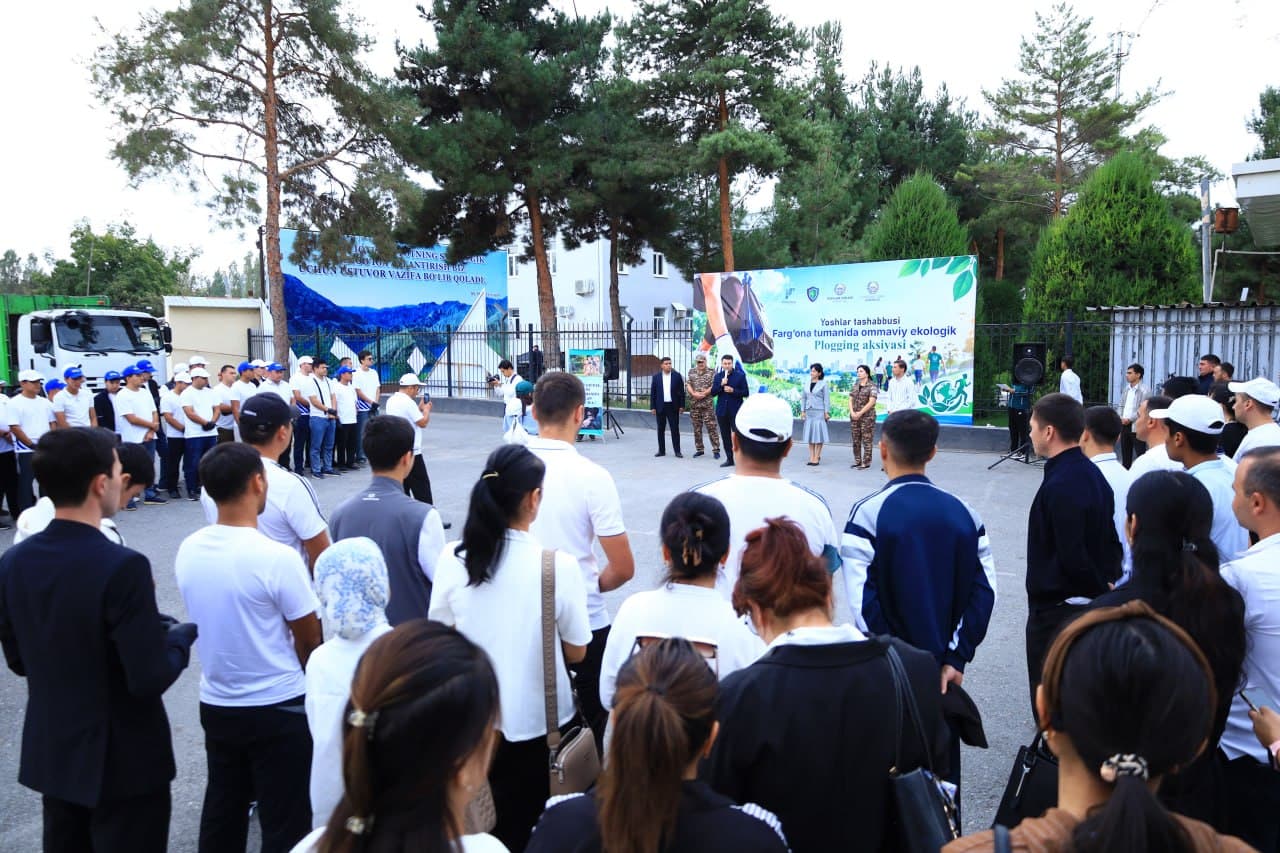 Eco-Plogging Campaign Held in Fergana District