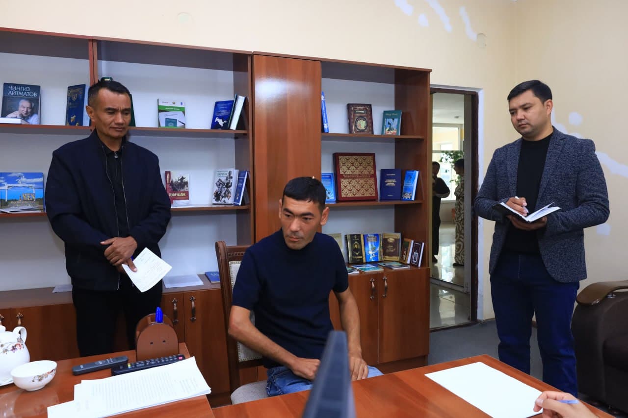 The District Hokim Held Another Personal Reception
