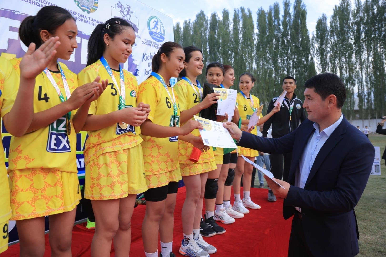 The First-Ever U-13 Flag Football Championship Concludes in Fergana Region