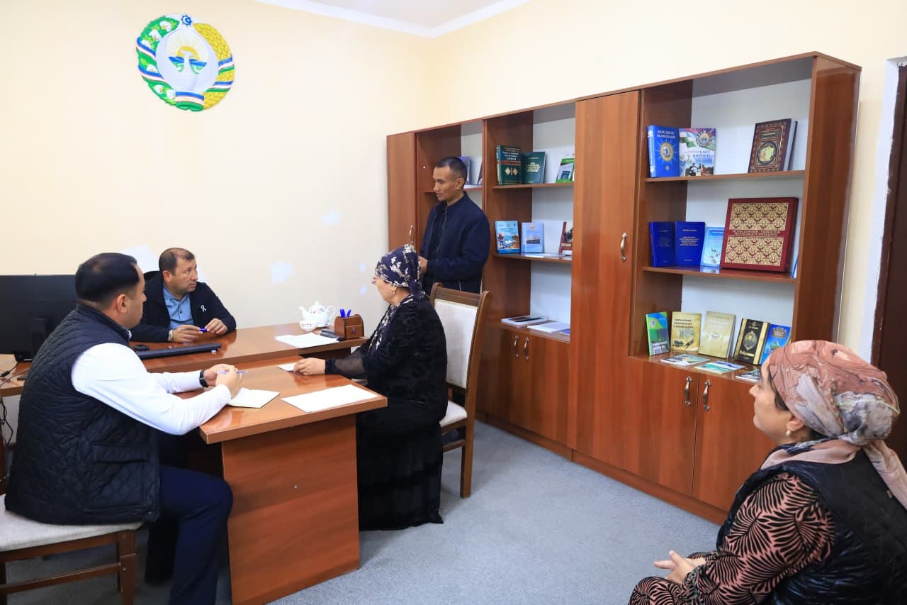 The District Hokim Held Another Personal Reception