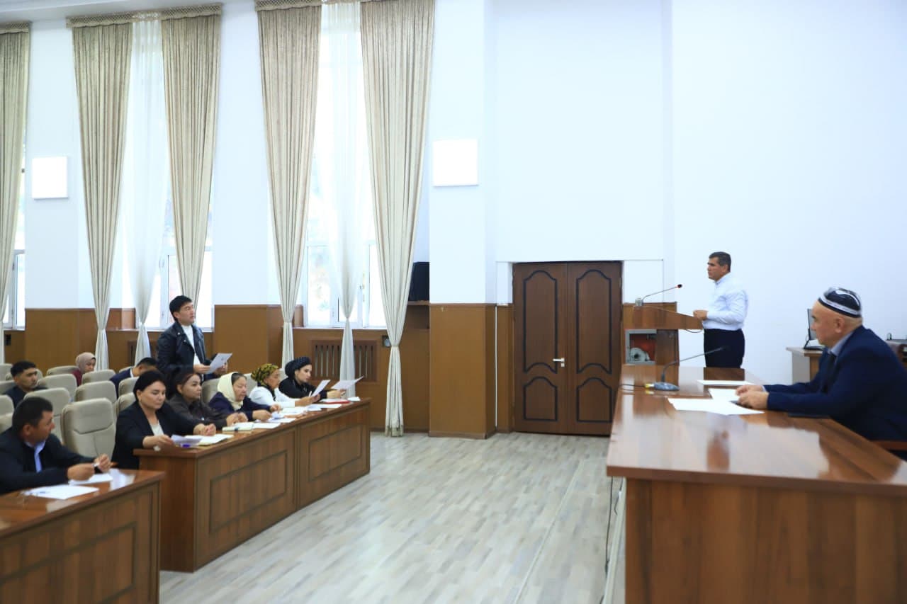 The 30th session of the Fergana District Council was held