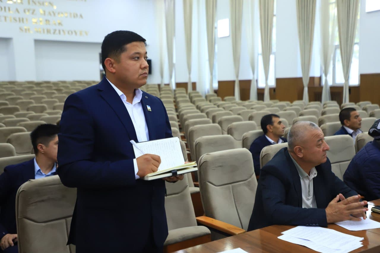 The 30th session of the Fergana District Council was held