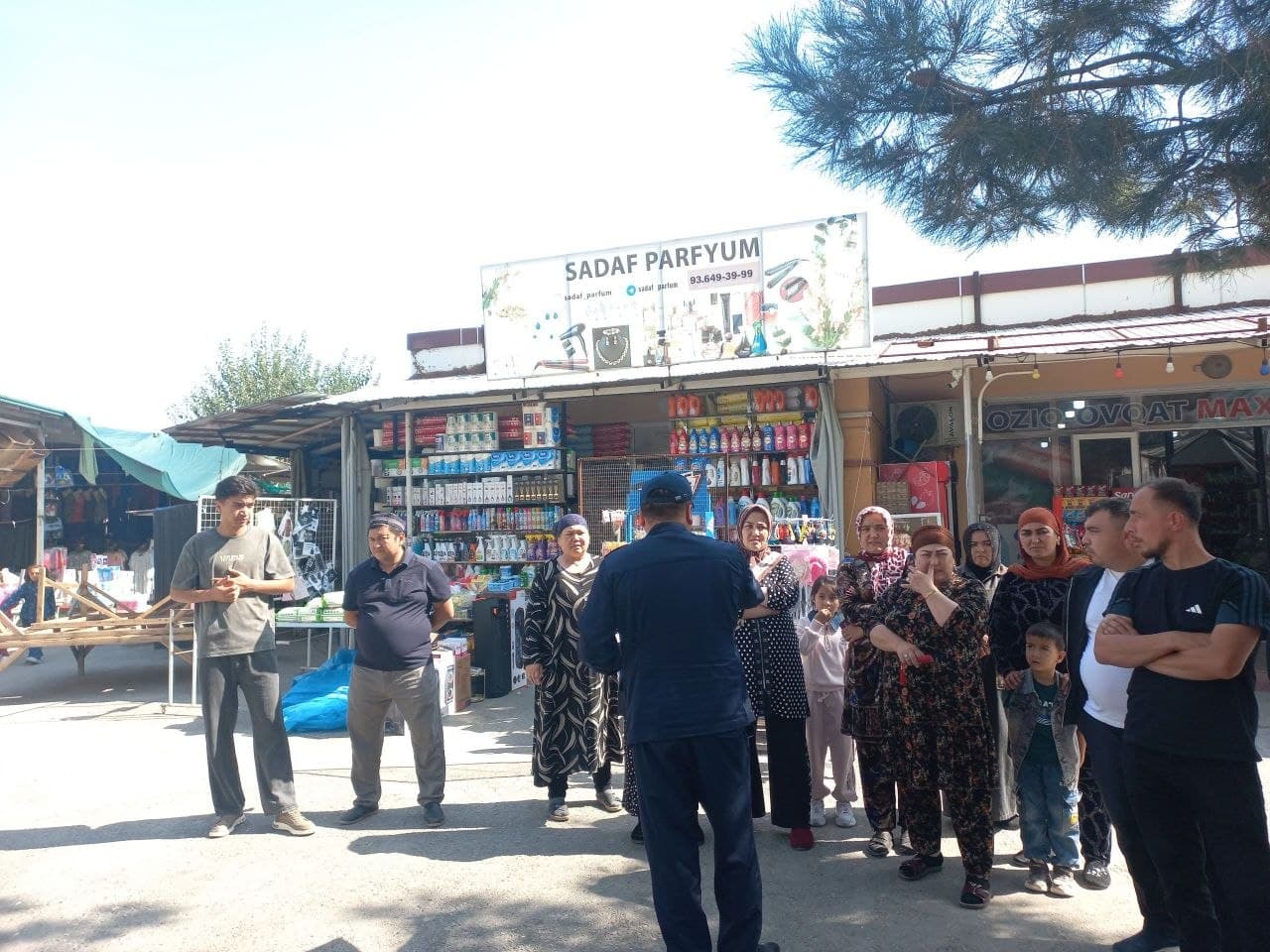 Safety Conditions Studied at a Shopping Complex in Fergana District