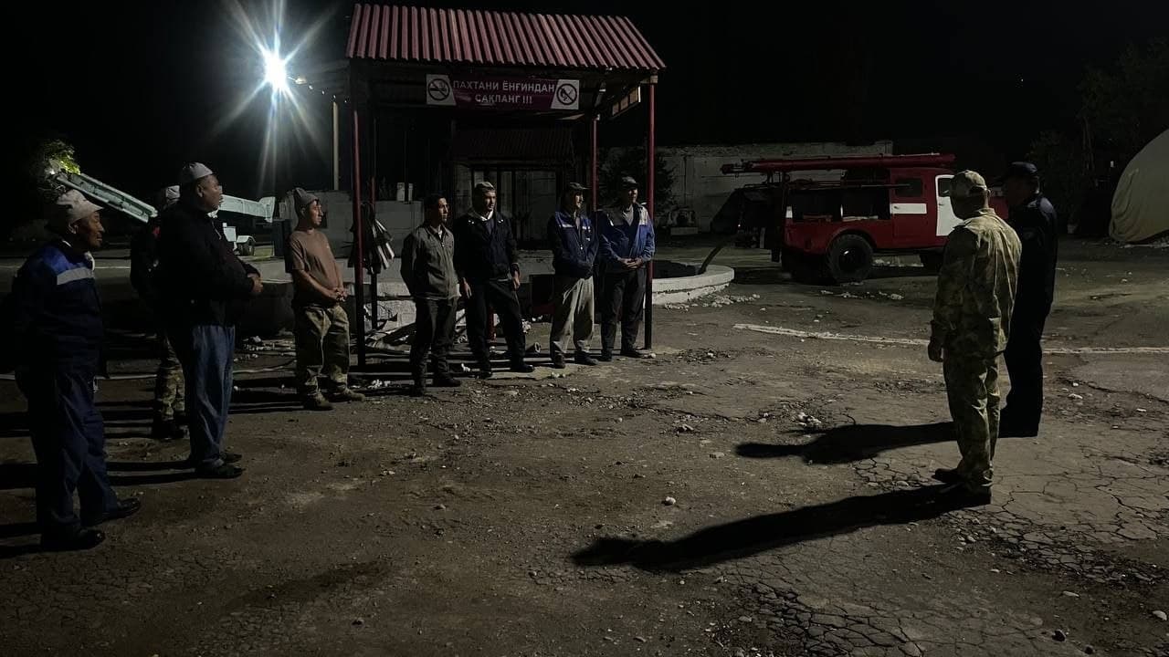 Nighttime Inspection Conducted at Cotton Reception Points