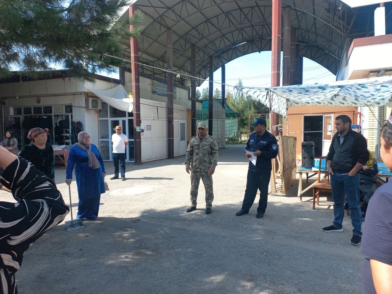 Safety Conditions Studied at a Shopping Complex in Fergana District