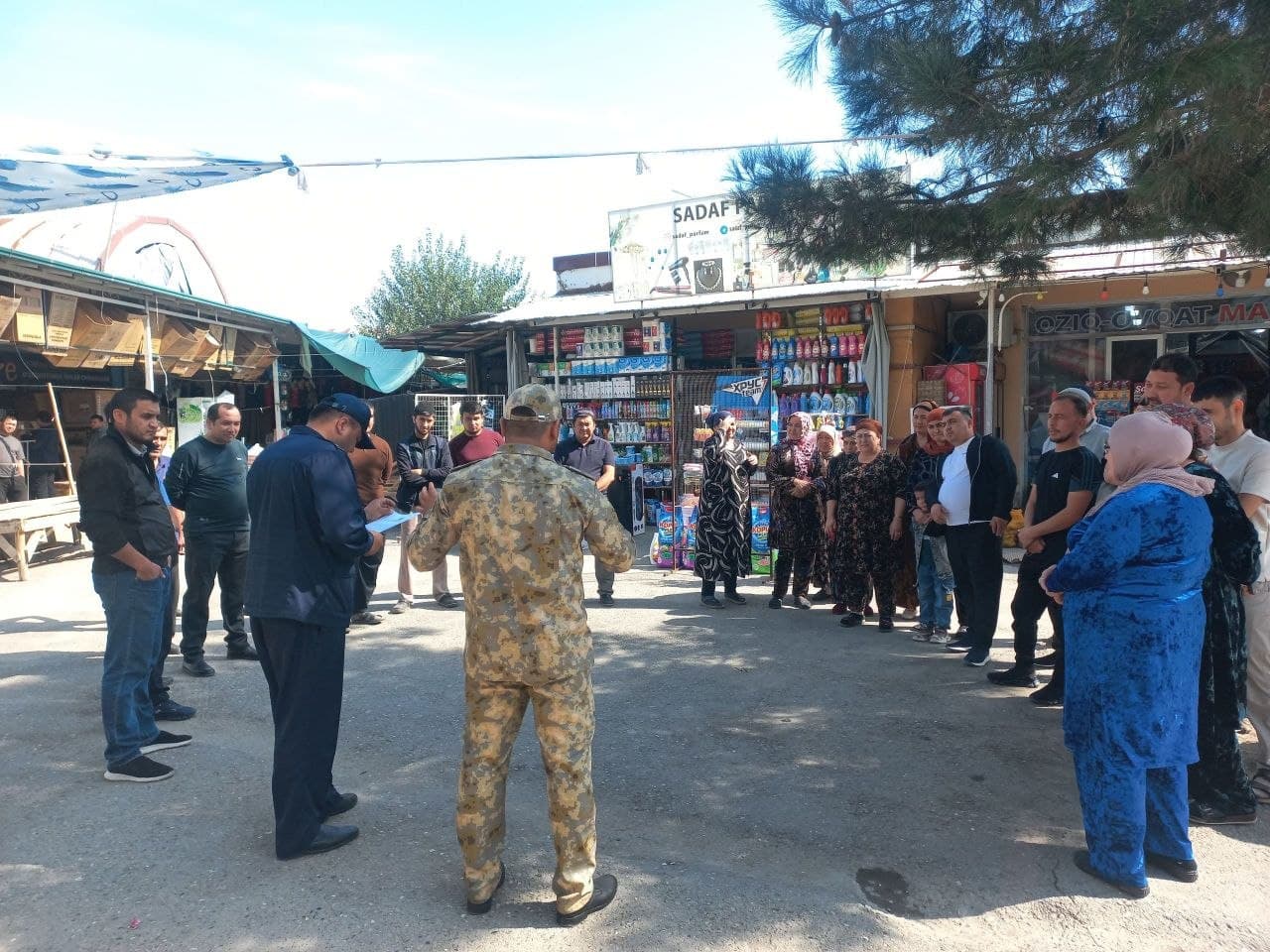 Safety Conditions Studied at a Shopping Complex in Fergana District