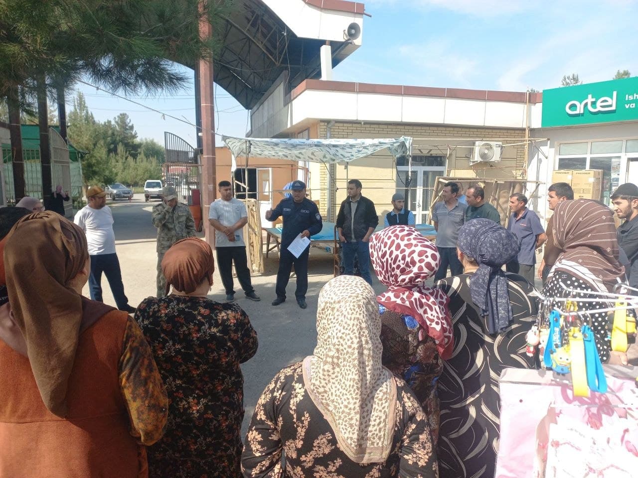 Safety Conditions Studied at a Shopping Complex in Fergana District