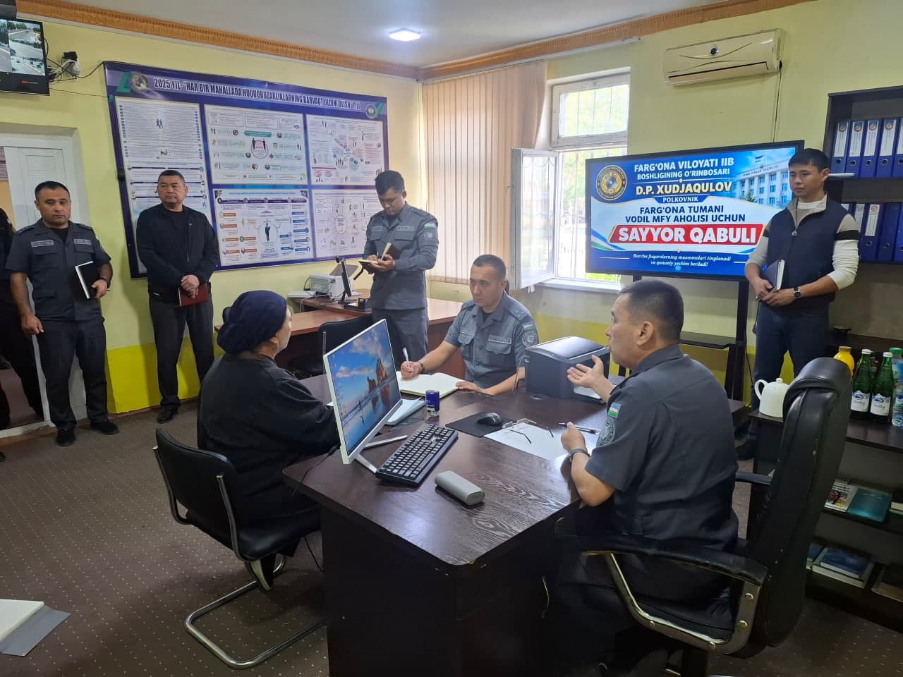 Mobile Reception and Preventive Activities Held in Vodil