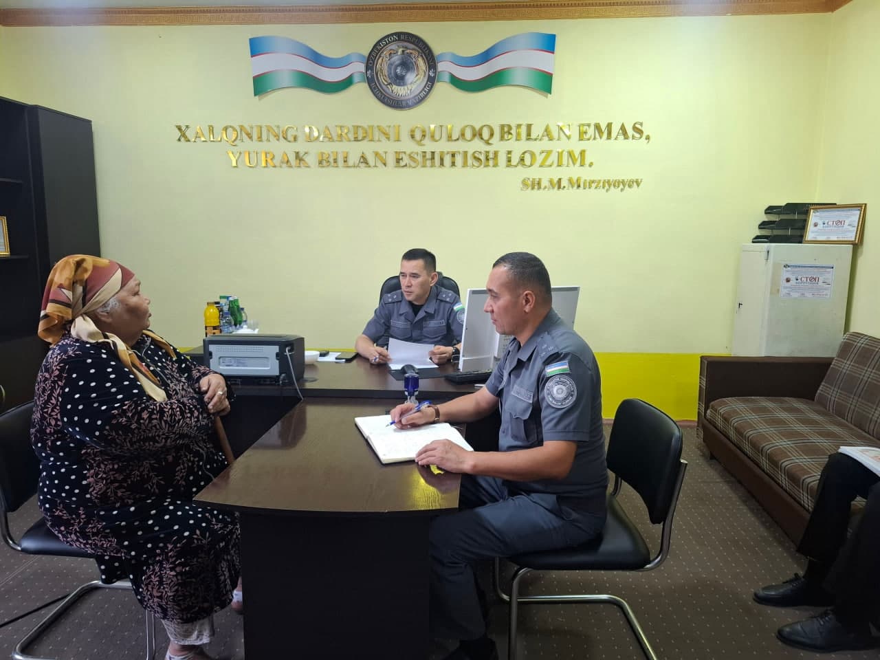 Mobile Reception and Preventive Activities Held in Vodil
