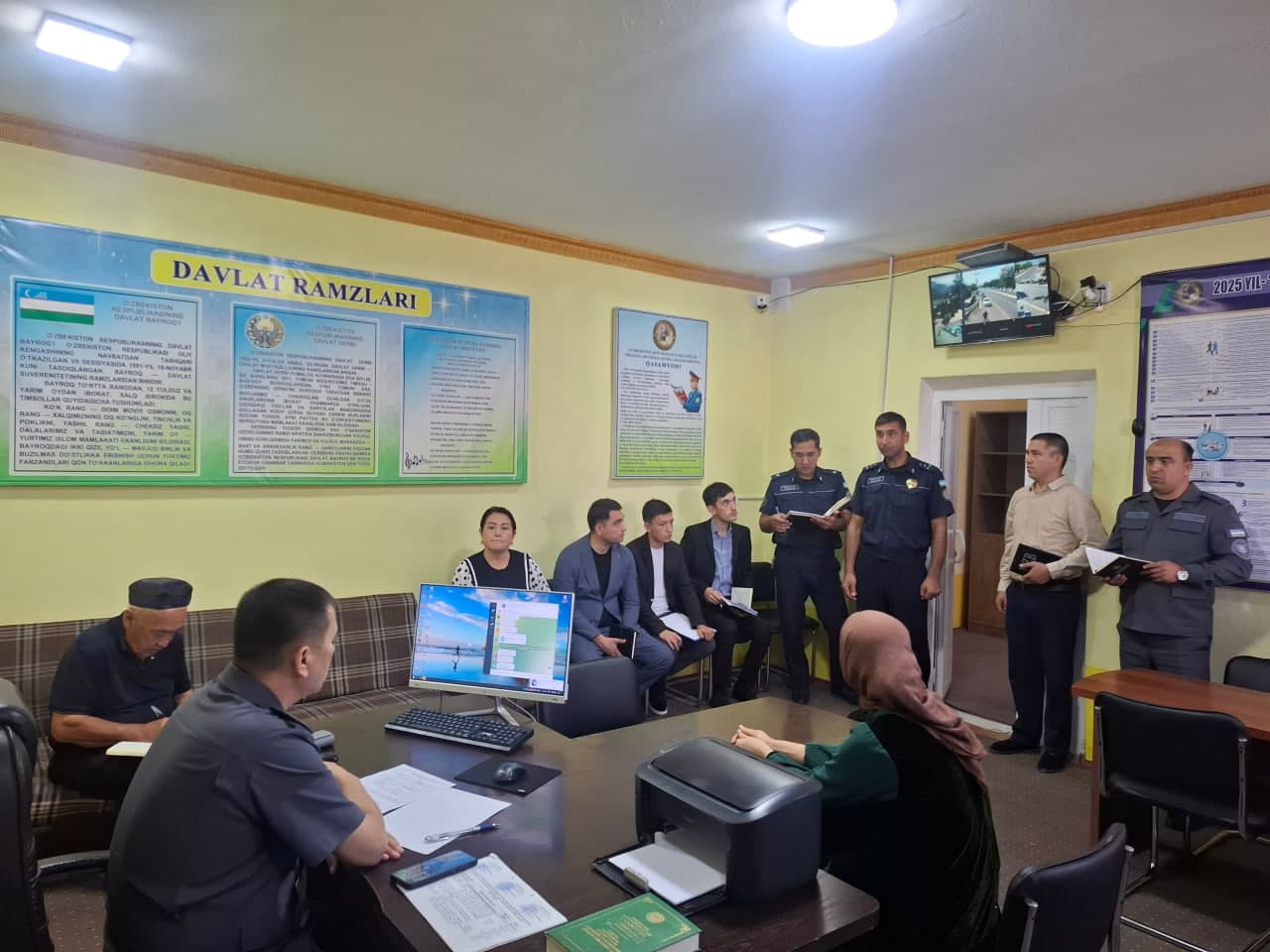Mobile Reception and Preventive Activities Held in Vodil