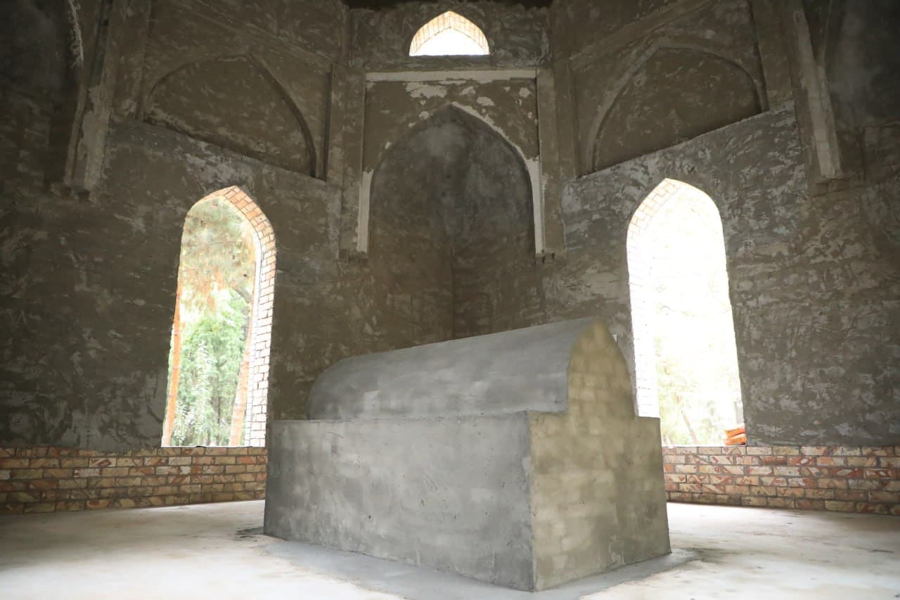 The “Khoja Ahmad Vale” Mausoleum Is Undergoing Renovation