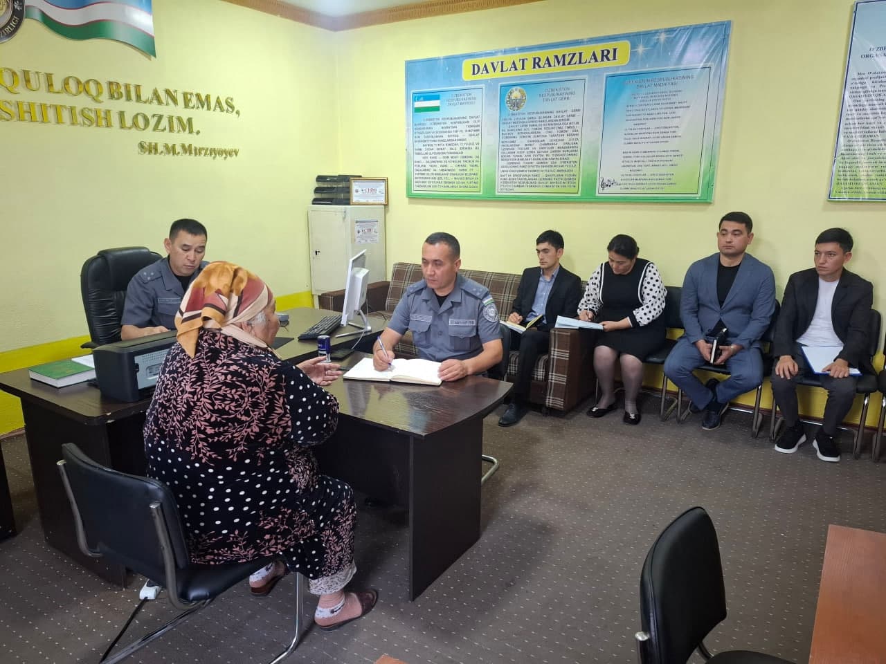 Mobile Reception and Preventive Activities Held in Vodil