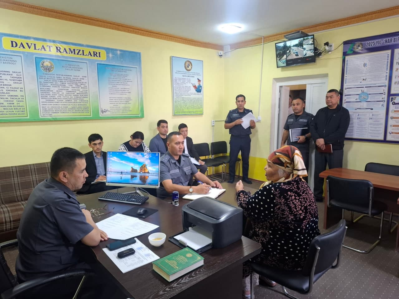 Mobile Reception and Preventive Activities Held in Vodil