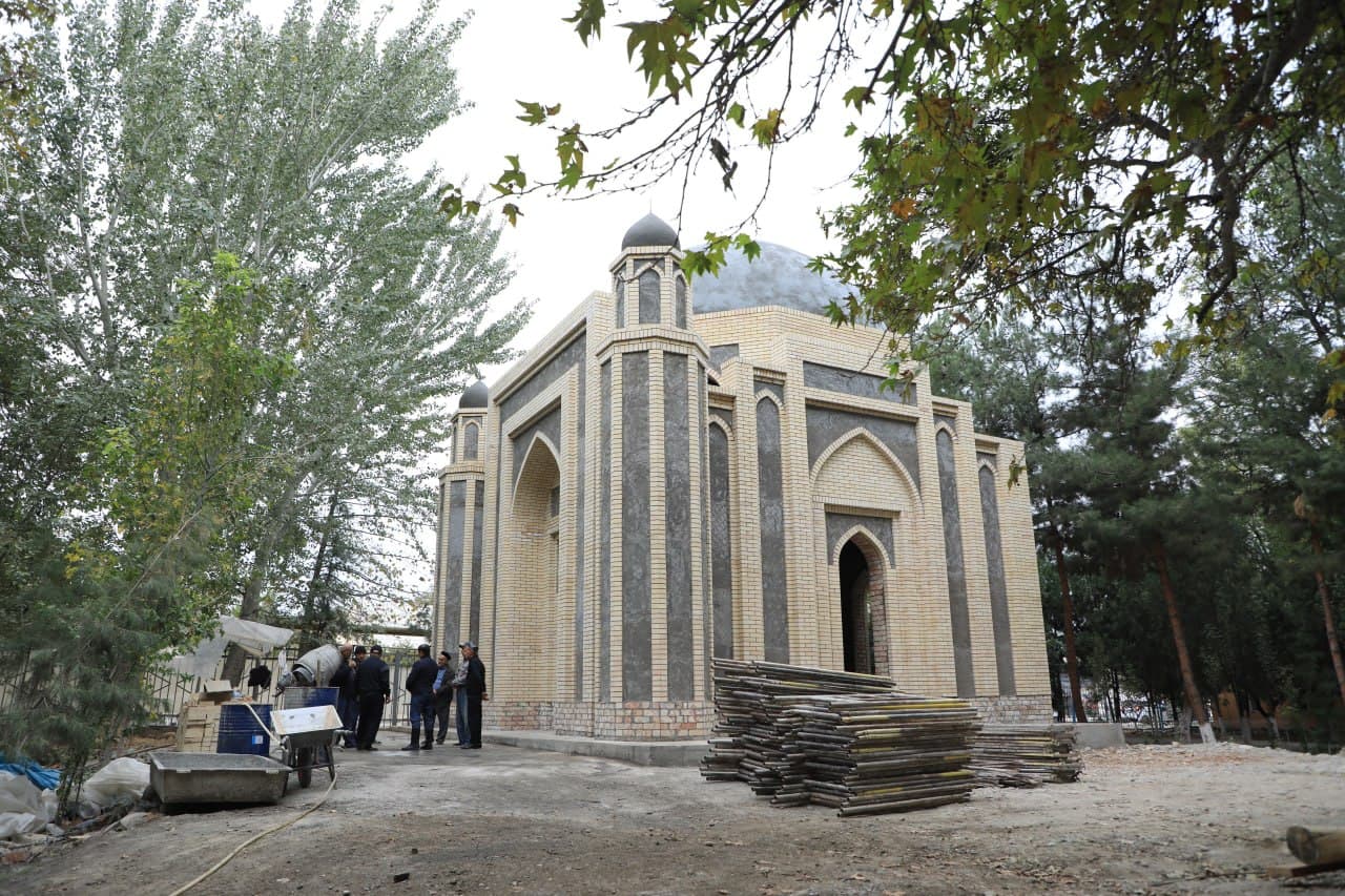The “Khoja Ahmad Vale” Mausoleum Is Undergoing Renovation