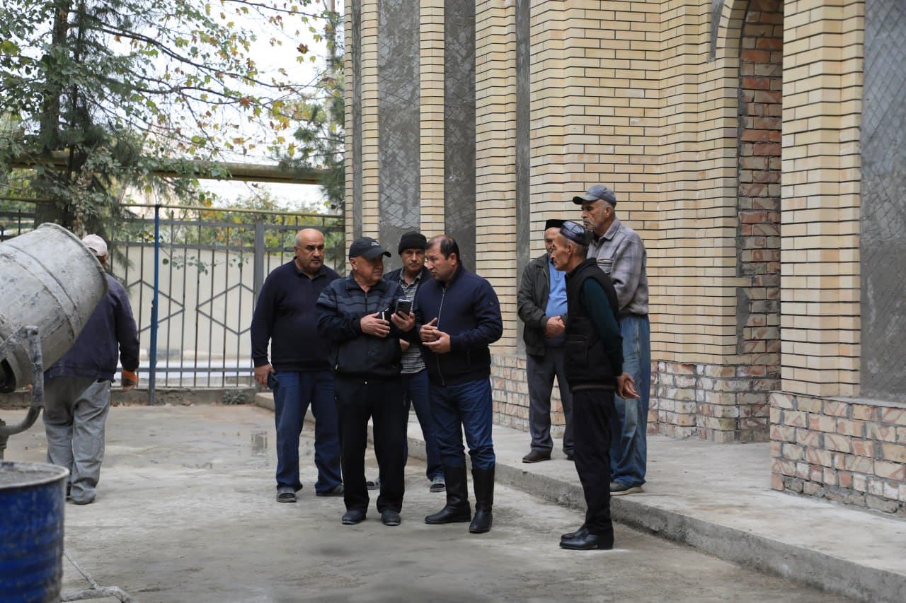 The “Khoja Ahmad Vale” Mausoleum Is Undergoing Renovation