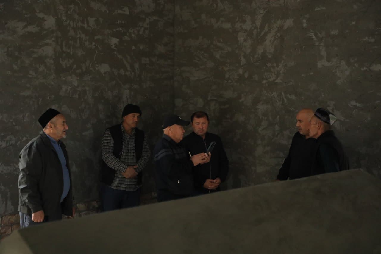 The “Khoja Ahmad Vale” Mausoleum Is Undergoing Renovation