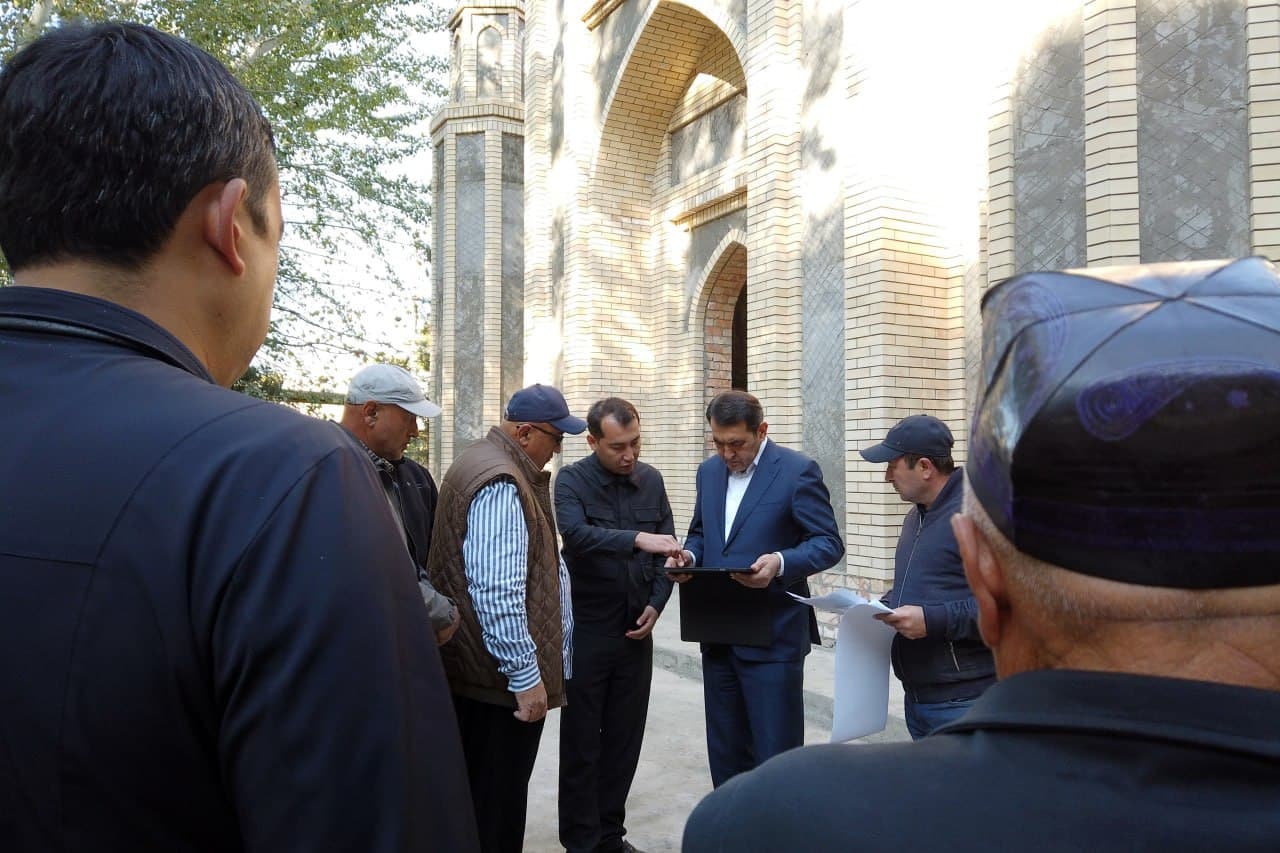 The “Khoja Ahmad Vale” Mausoleum Is Being Renovated