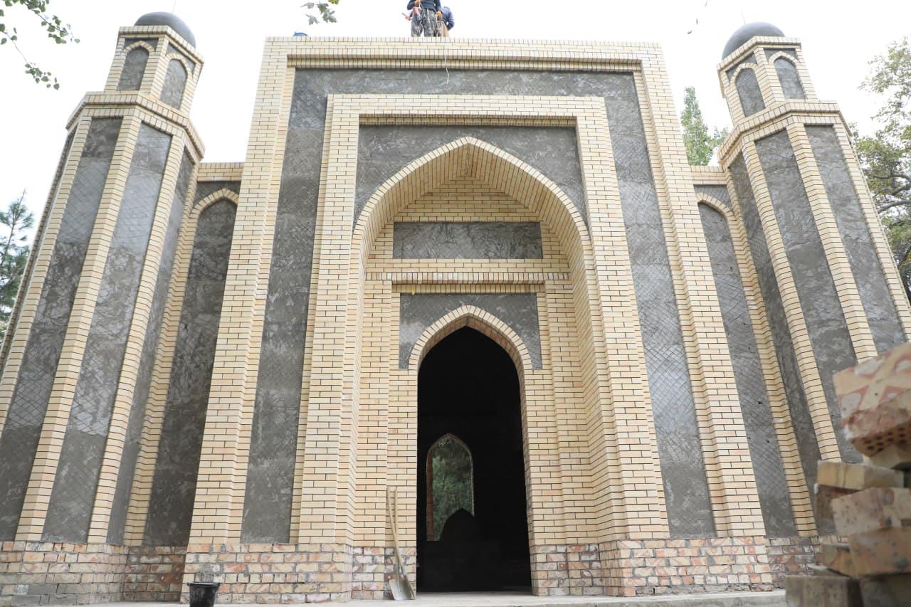 The “Khoja Ahmad Vale” Mausoleum Is Undergoing Renovation