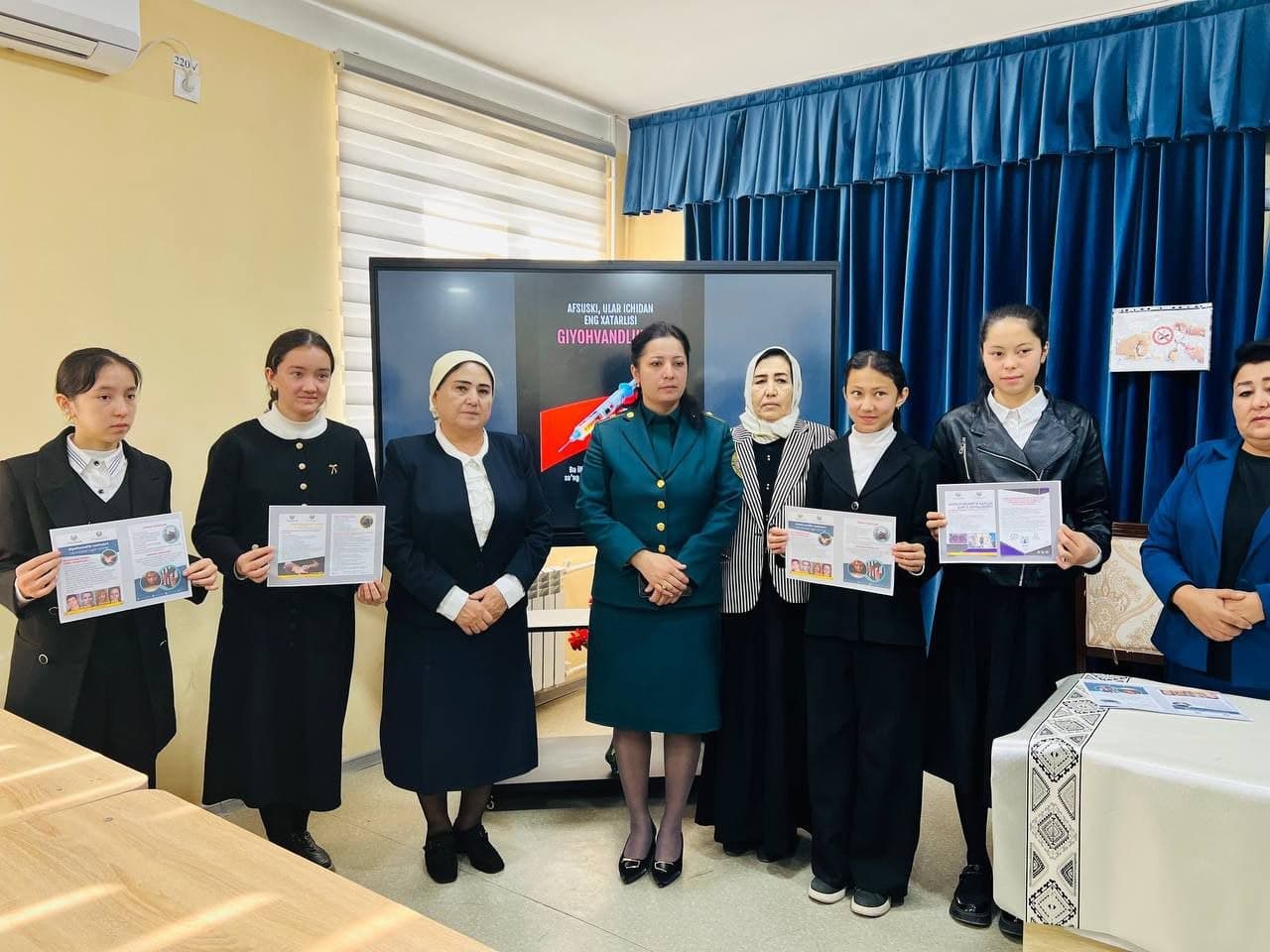 Awareness-Raising Event Held on the Theme “We Oppose Drug Addiction!”