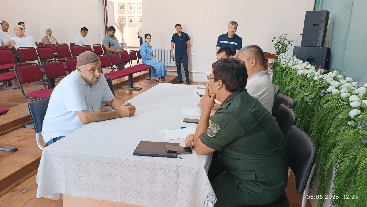 Navbatdagi sayyor qabul Oltiariq tumanida joylashgan "Musiqa va san'at maktabi"da tashkil etildi.