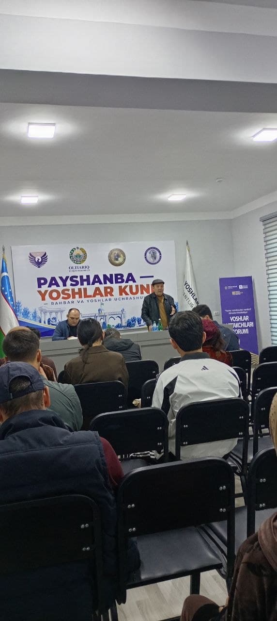 “Rahbar va yoshlar uchrashuvi” bo‘lib o‘tdi