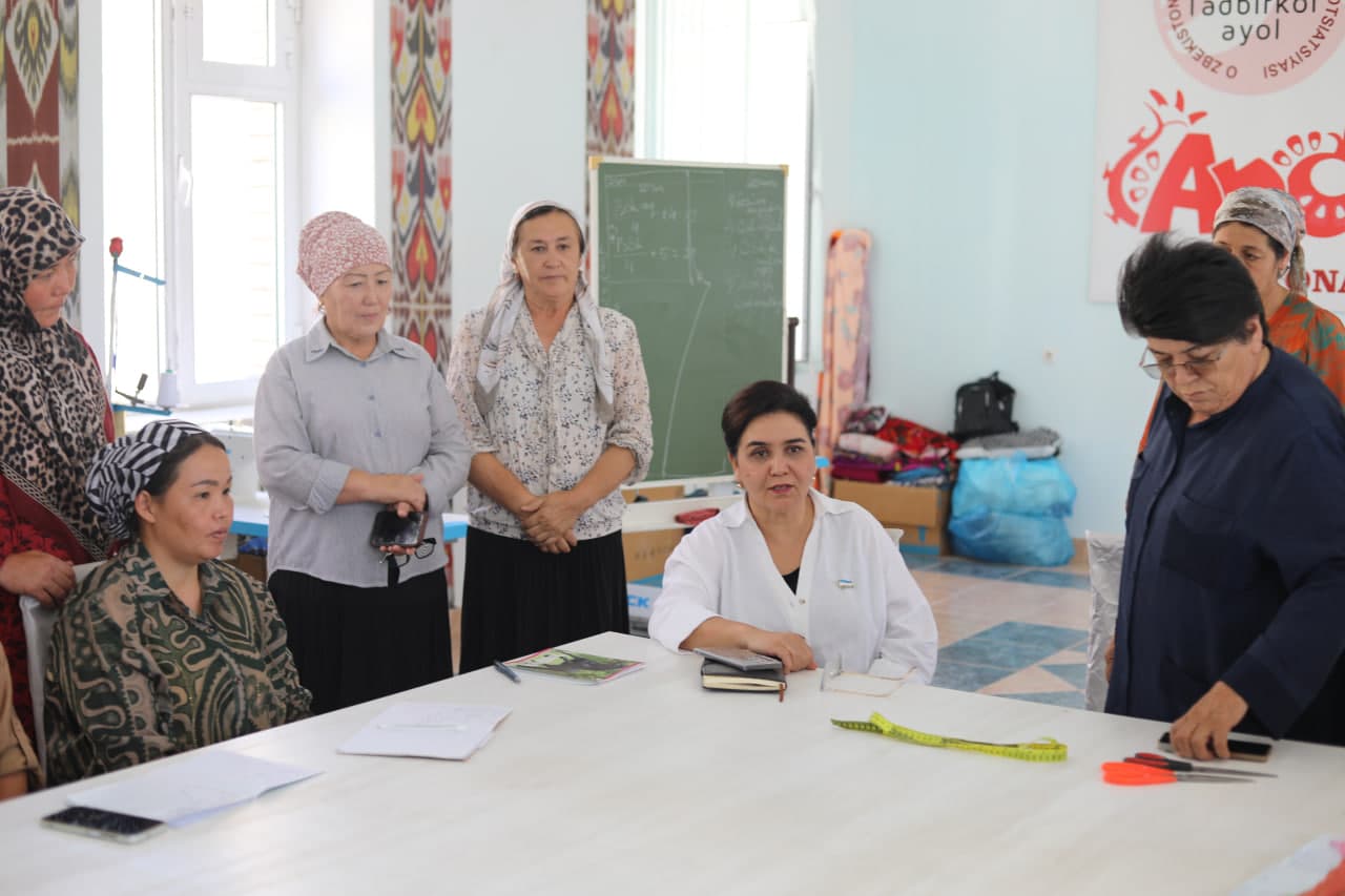 Chairperson of the Senate Committee of the Oliy Majlis of the Republic of Uzbekistan reviewed the work being carried out in Quvasoy city