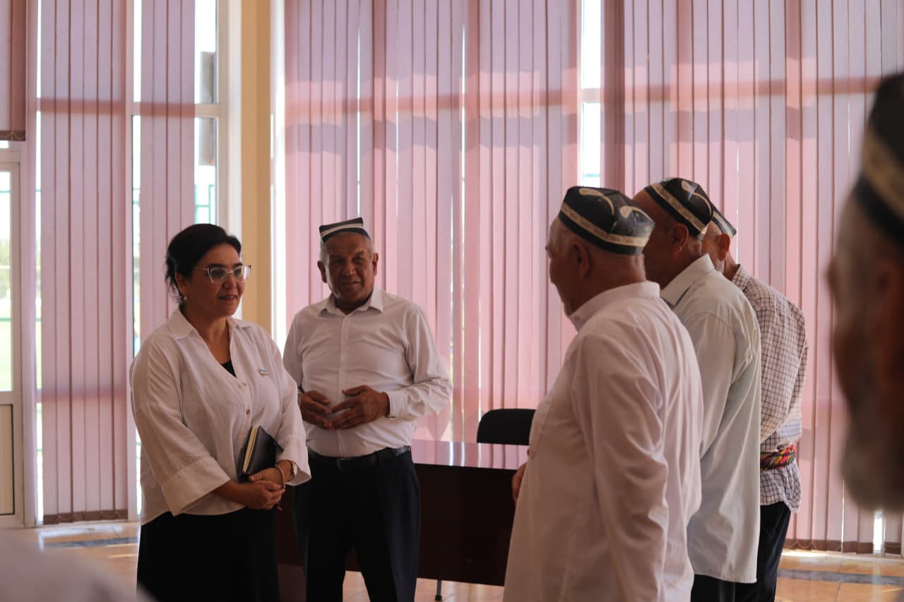 Chairperson of the Senate Committee of the Oliy Majlis of the Republic of Uzbekistan reviewed the work being carried out in Quvasoy city