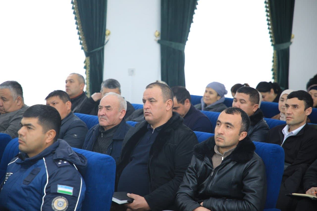 Mahallalarda xavfsiz muhitni ta’minlash — ustuvor vazifa