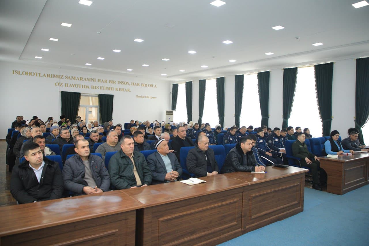 Mahallalarda xavfsiz muhitni ta’minlash — ustuvor vazifa