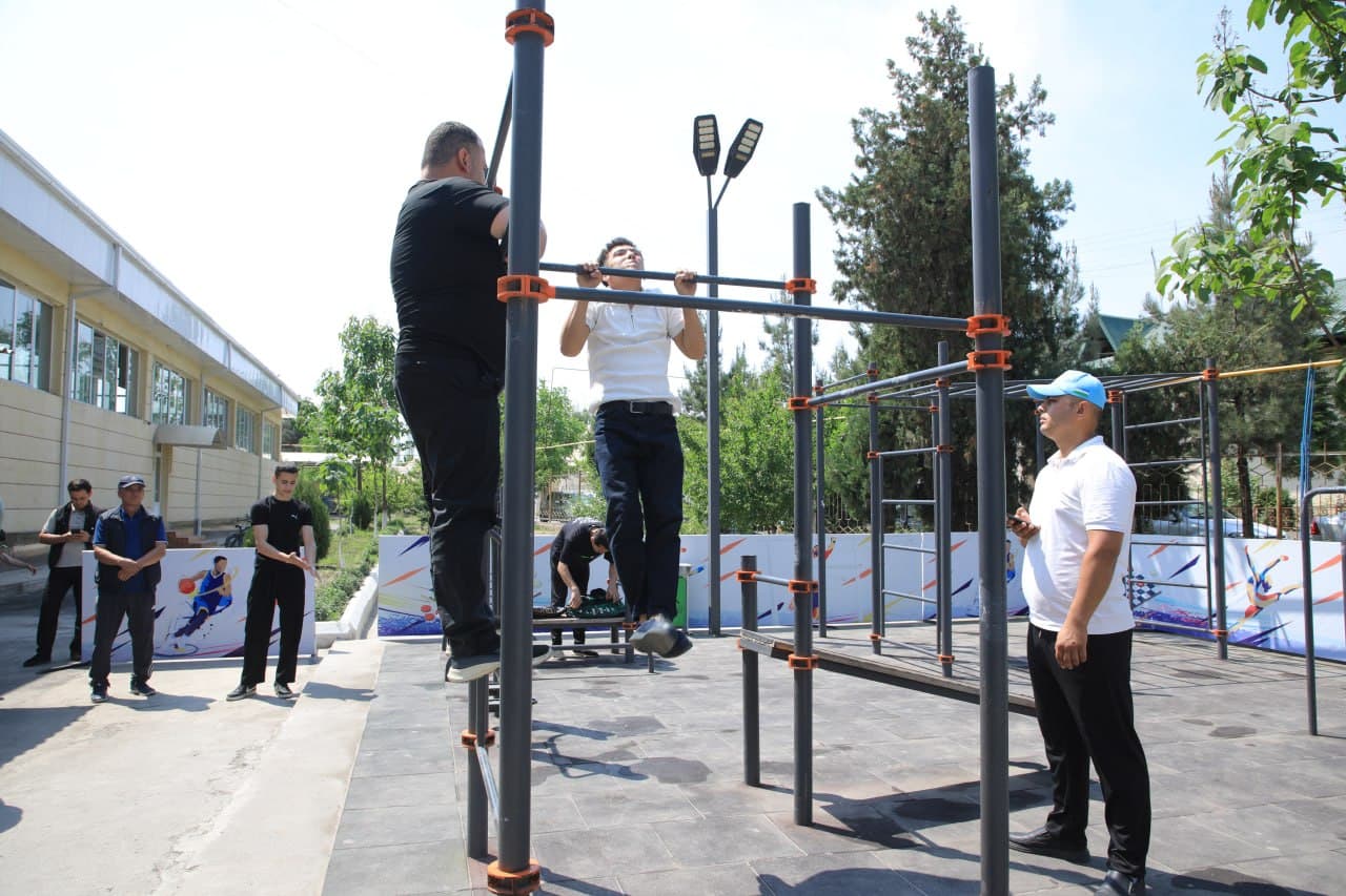В “День молодёжи” награждены победители соревнований по Street workout