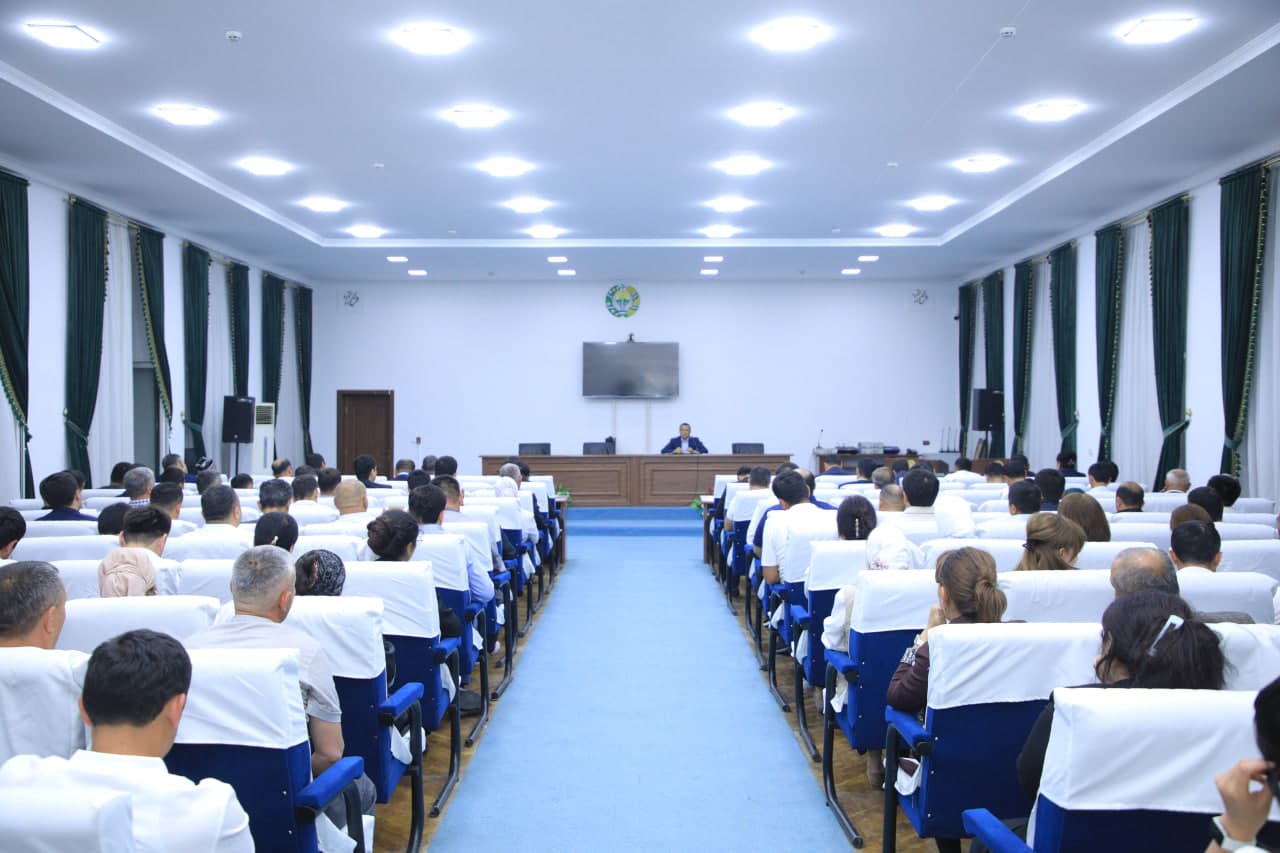 A meeting on pressing issues was held in the city of Quvasoy