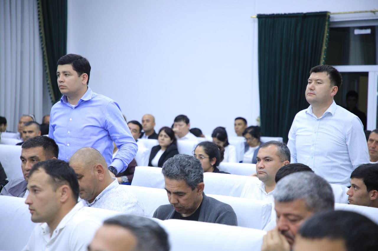 A meeting on pressing issues was held in the city of Quvasoy
