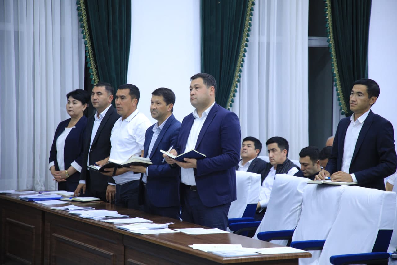 A meeting on pressing issues was held in the city of Quvasoy